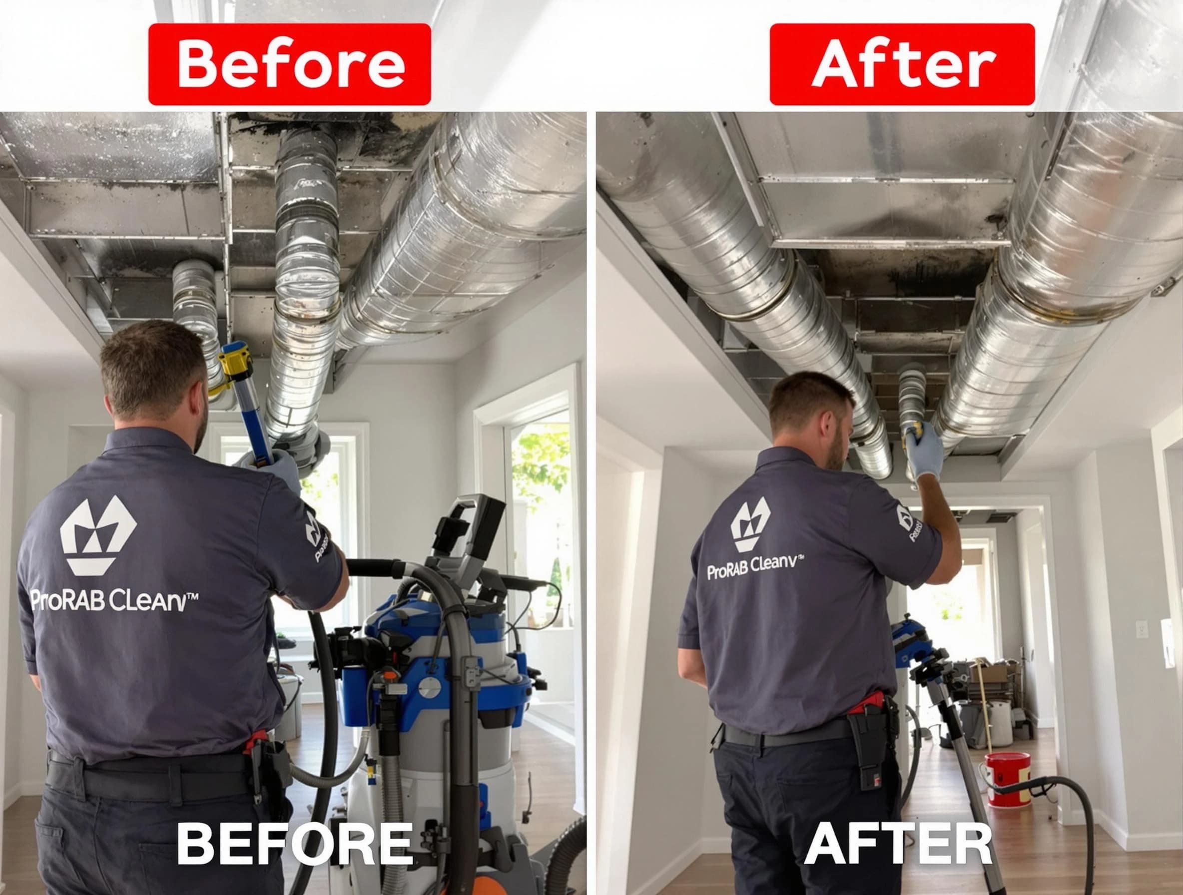 Chelsea Air Duct Cleaning expert performing thorough residential duct cleaning in a Chelsea home