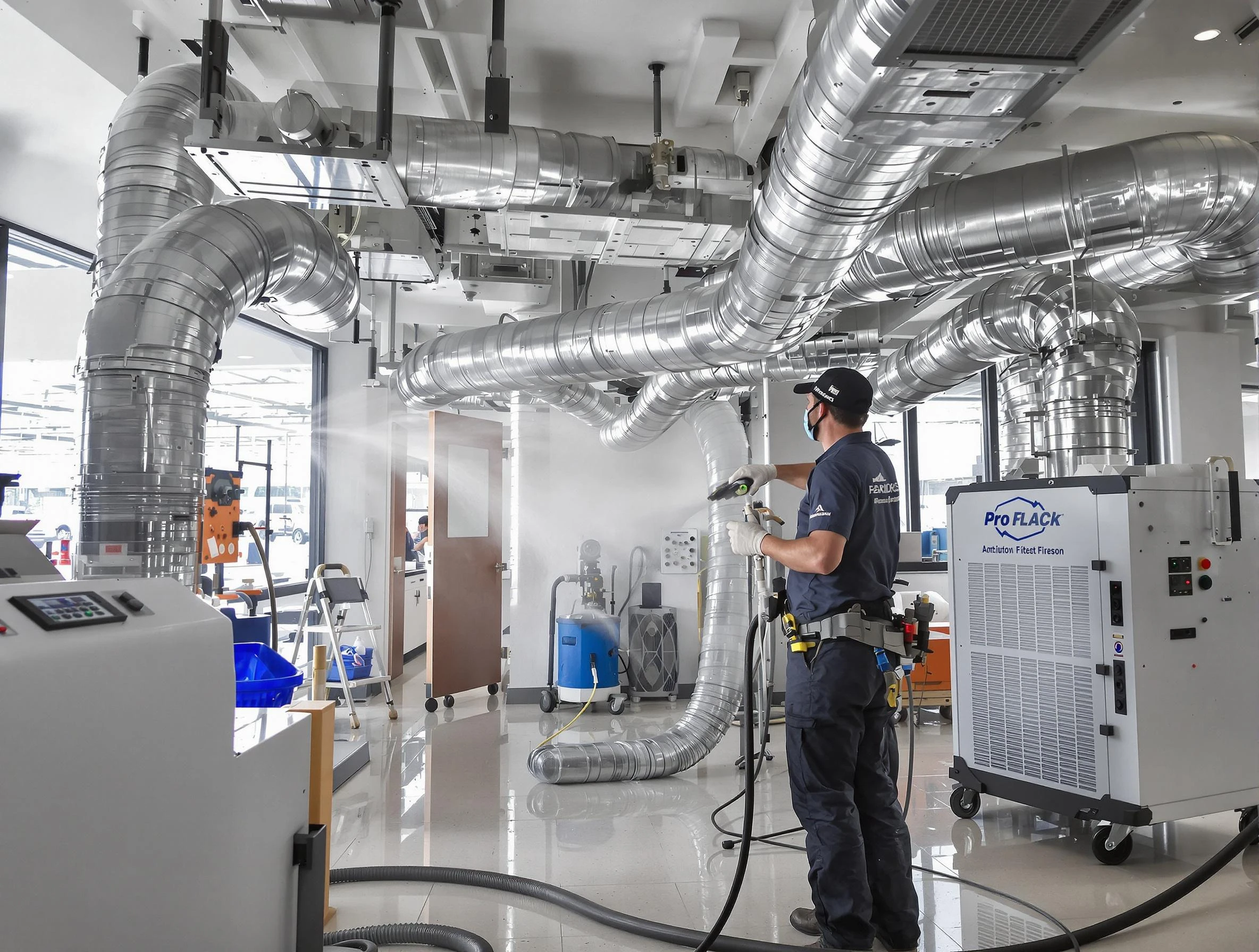 Negative Pressure Air Duct Cleaning in Chelsea