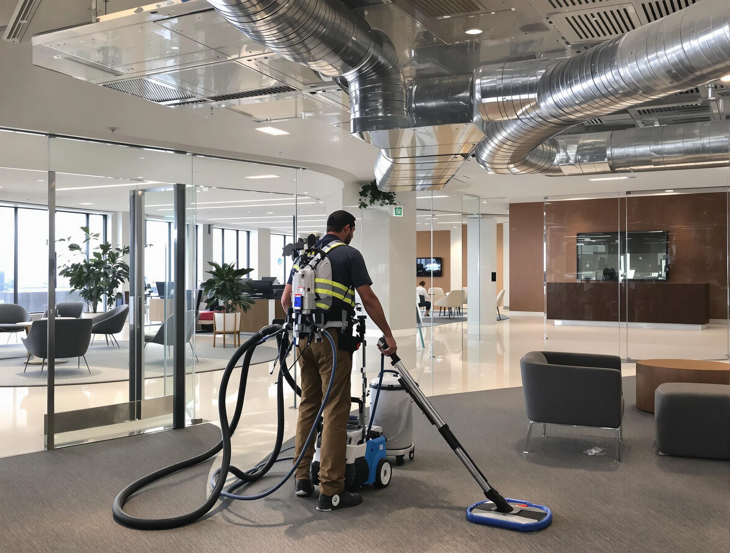 Commercial duct cleaning service by Chelsea Air Duct Cleaning in Chelsea